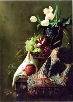 unknow artist Floral, beautiful classical still life of flowers.115 oil painting picture